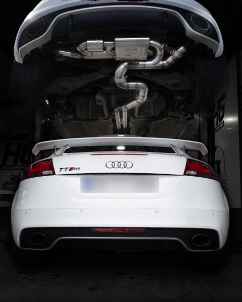 Preview: EGO-X Abgasanlage 3,5" Audi TTRS 8J Coupé quattro 340/360PS